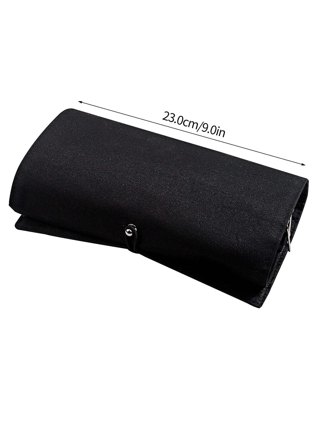 1Pcs Makeup Bag Women's Cosmetic Brush Bag Travel Organizer Makeup Brushes Fold Tools Rolling Bags Waterproof Nylon Makeup Case