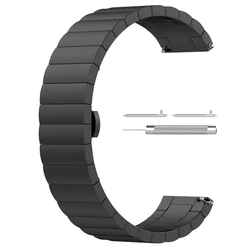 18mm Stainless Steel Strap For Huawei Watch GT5/GT4 41mm Metal Women Luxury Comfortable Bracelet For Huawei Watch 5/GT5 Pro 42mm