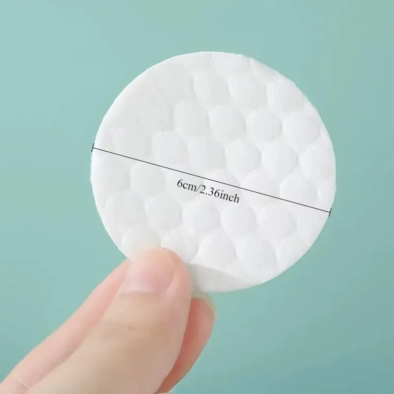 1/2/3 Bags of Disposable Round Makeup Remover Cotton Is Used To Remove Nail Polish for Daily Facial Cleaning Makeup Removal